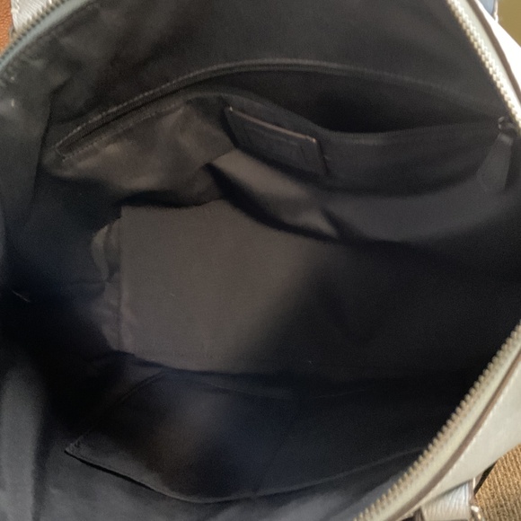 Coach Gallery Leather Tote Bag in Waterfall Blue - Picture 8 of 8